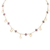 Kette mit facettierten Amethysten, - photo 1