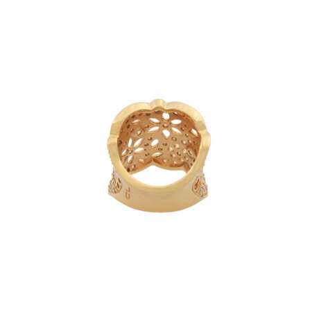 Ring mit Brillanten zus. ca. 0,8 ct, - photo 4