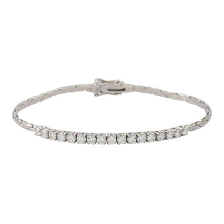 Armband mit Brillanten zus. ca. 1,25 ct - Foto 1