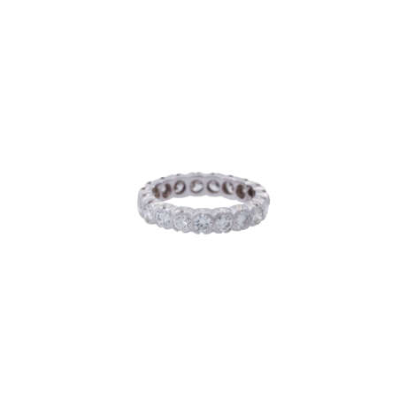 Memoirering mit 19 Brillanten von zus. ca. 1,9 ct, - фото 3