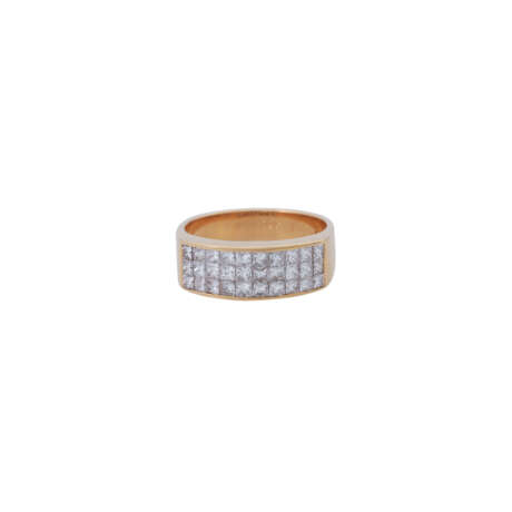 WEMPE Ring mit 30 Diamanten im Prinzessschliff zus. ca. 1,35 ct - фото 2