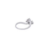 Ring mit 2 Diamanten im Übergangsschliff, zus. ca. 0,4 ct, - photo 3