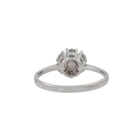 Ring mit Brillanten zus. ca. 0,30 ct, - photo 4