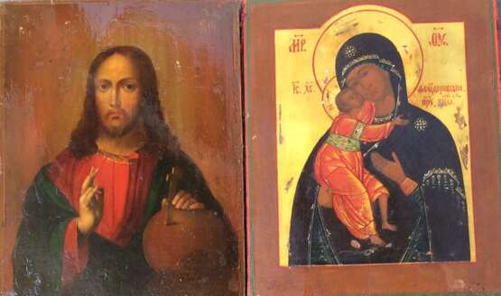 “Icon Wedding couple: Almighty and Fedorovskaya mother of God”. Moscow 1865 and 1872гг.” - photo 2