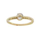 Ring mit Altschliffdiamant ca. 0,7 ct, - Foto 4