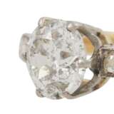 Ring mit Altschliffdiamant ca. 0,7 ct, - фото 5