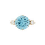 Ring mit blauem Zirkon ca. 5,3 ct - фото 2