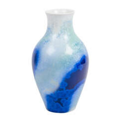 MEISSEN "Vase mit Kristallglasur" 1996