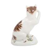 MEISSEN "Katze sich kratzend" 20.Jh. - photo 3