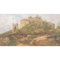 KORNBECK, JULIUS (1839-1920) "Burg Neuffen"