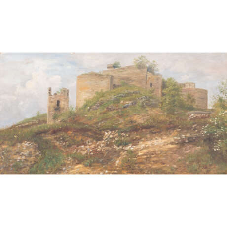 KORNBECK, JULIUS (1839-1920) "Burg Neuffen" - фото 1