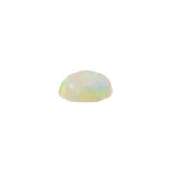 Weißer Opal 3,88 ct mit fantastischem Farbspiel,