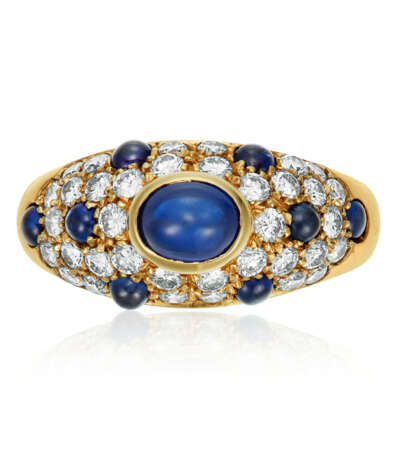 NO RESERVE | CARTIER SAPPHIRE AND DIAMOND RING - фото 1
