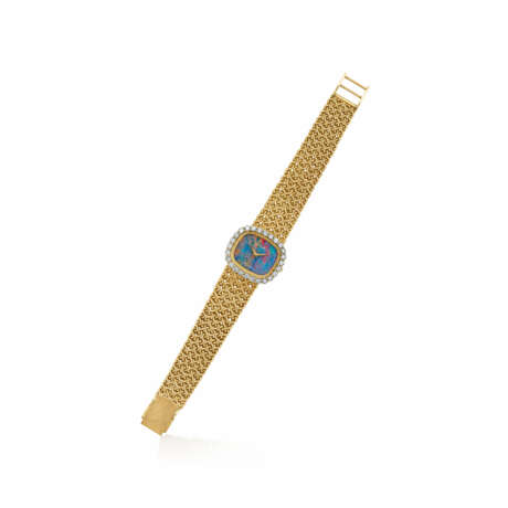 NO RESERVE | TIFFANY & CO. OPAL AND DIAMOND WRISTWATCH - photo 3