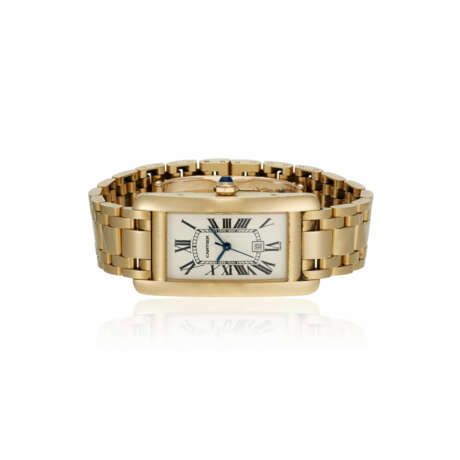 NO RESERVE | CARTIER GOLD 'TANK AMERICAINE' WATCH - фото 3