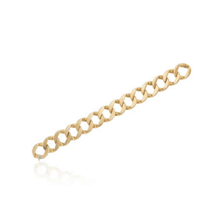 NO RESERVE | CARTIER ENAMEL AND GOLD CURB-LINK BRACELET - фото 4