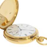 Taschenuhr: bedeutende und sehr schwere Goldsavonnette mit Minutenrepetition, besondere Werksqualität, königlicher Uhrmacher J.W. Benson London No. 2732, London 1893 - фото 5