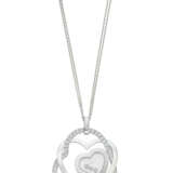 NO RESERVE | CHOPARD DIAMOND 'HAPPY DIAMONDS' PENDANT-NECKLACE - Foto 1