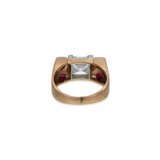 RETRO DIAMOND AND RUBY RING - Foto 5