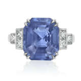 NO RESERVE | SAPPHIRE AND DIAMOND RING - Foto 1