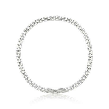 NO RESERVE | CARTIER DIAMOND AND WHITE GOLD 'PANTHERE TYRANA' NECKLACE - Foto 5