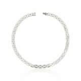 NO RESERVE | CARTIER DIAMOND AND WHITE GOLD 'PANTHERE TYRANA' NECKLACE - фото 6