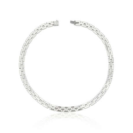 NO RESERVE | CARTIER DIAMOND AND WHITE GOLD 'PANTHERE TYRANA' NECKLACE - Foto 6