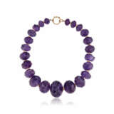 NO RESERVE | AMETHYST BEAD NECKLACE - photo 2