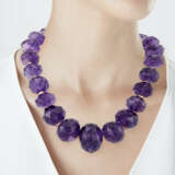 NO RESERVE | AMETHYST BEAD NECKLACE - photo 3