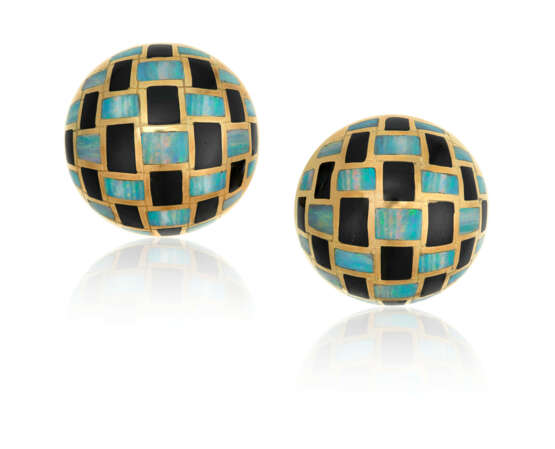 NO RESERVE | TIFFANY & CO. SET OF OPAL AND BLACK JADE JEWELRY - Foto 6