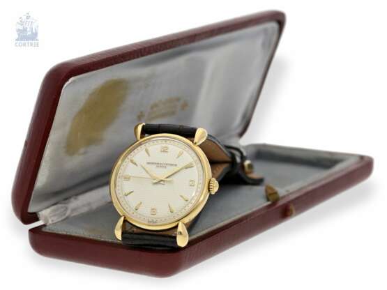 Armbanduhr: hochfeine Herrenuhr mit Originalbox und Originalzertifikat, Vacheron & Constantin Ref.4649, Genf 1948 - фото 4