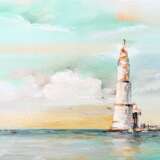 МАЯК Художественный картон Oil paint Impressionism Marine art Russia 2022 - photo 3