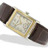 Armbanduhr: bedeutende und extrem seltene, große Patek Philippe Art déco Herrenuhr "2-tone-case" mit Breguet-Zifferblatt von 1928, Box und Papiere - фото 1
