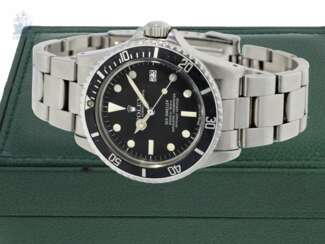 Armbanduhr: gesuchte vintage Rolex Sea Dweller Ref. 1665 von 1978, Einlieferung aus 1. Hand