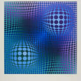 Victor Vasarely (1906 Pécs/Hungary - 1997 Paris). From: Hommage à Picasso - photo 1