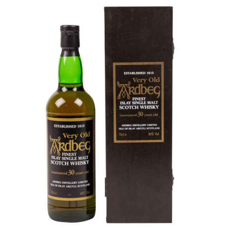 'Very old' ARDBEG Single Malt Scotch Whisky, 30 years - фото 1