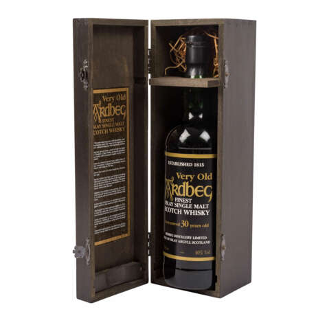 'Very old' ARDBEG Single Malt Scotch Whisky, 30 years - photo 4