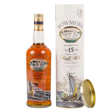 BOWMORE Single Malt Scotch Whisky 'MARINER', 15 years - Foto 1