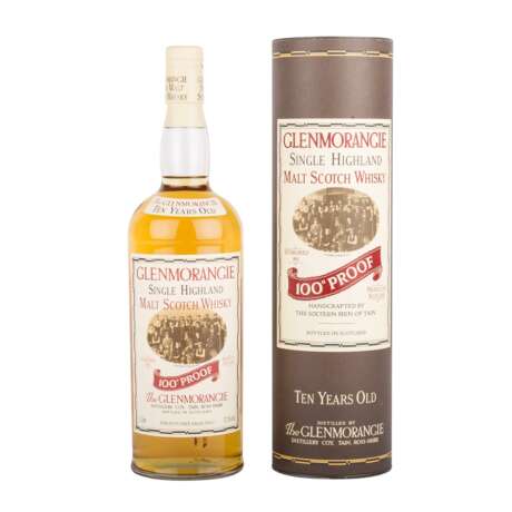 GLENMORANGIE Single Malt Scotch Whisky '100° Proof', 10 years - photo 1