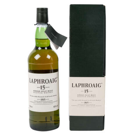 LAPHROAIG Single Malt Scotch Whisky, 15 years - фото 1