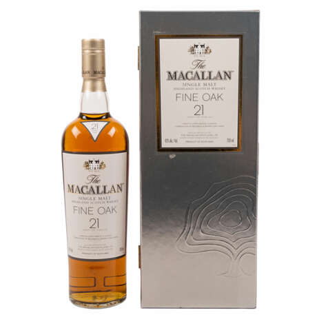 MACALLAN Single Malt Scotch Whisky 'Fine Oak', 21 years - Foto 1