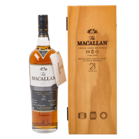 MACALLAN Single Malt Scotch Whisky, 21 years - photo 1