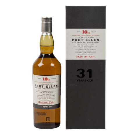 PORT ELLEN Single Malt Scotch Whisky, 31 years, 10th Release, - фото 1