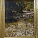 Gemälde, живопись маслом „Der Bergfluss“, Leinwand, Ölfarbe, Expressionismus, Landschaftsmalerei, Pinsk, 2000 - Foto 2