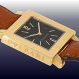 Armbanduhr: hochwertige Herrenuhr/Damenuhr von Bvlgari, "Bvlgari SQ29GL Quadrato" in 18K Gold - Foto 2