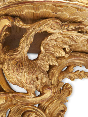 A PAIR OF GEORGE III STYLE GILTWOOD WALL BRACKETS - photo 2