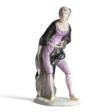 A FÜRSTENBERG PORCELAIN COMMEDIA DELL' ARTE FIGURE OF 'PANTALOONE' - Auction prices