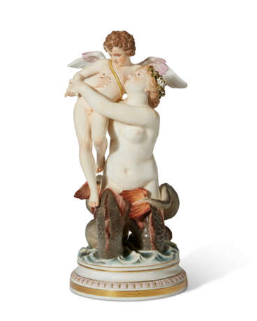 A MEISSEN PORCELAIN MYTHOLOGICAL FIGURE GROUP - photo 1