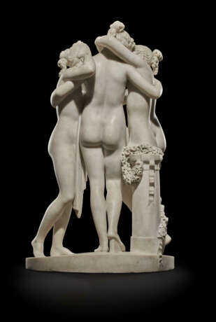 A MARBLE GROUP OF THE THREE GRACES - фото 4