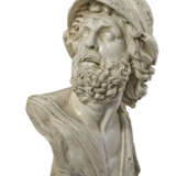 A MARBLE BUST OF AJAX, ON PEDESTAL - фото 14